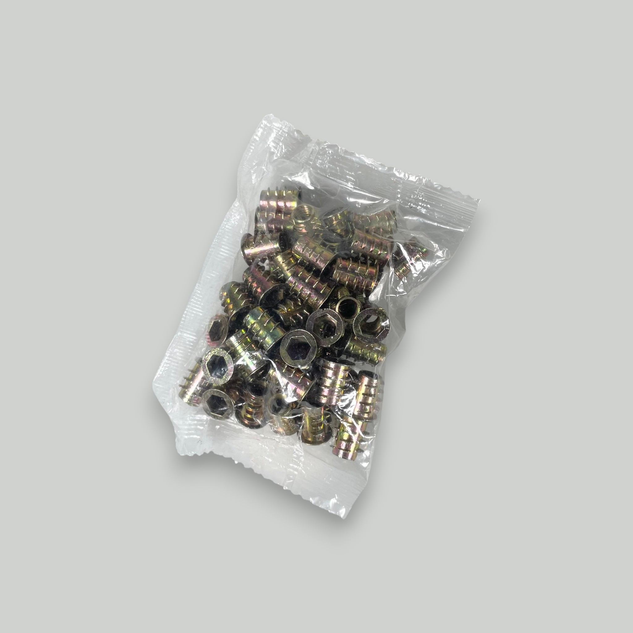 FMA Mur Ulir Zinc Alloy Rivet Nuts with Inner Outer Teeth 6mm 50PCS - F-50M6 Gambar produk FMA Mur Ulir Zinc Alloy Rivet Nuts with Inner Outer Teeth 6mm 50PCS - F-50M6