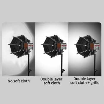 SIDANDE Payung Softbox Diffuser Octagon Mini Portable Bayonet Mount - A23F Gambar produk SIDANDE Payung Softbox Diffuser Octagon Mini Portable Bayonet Mount - A23F