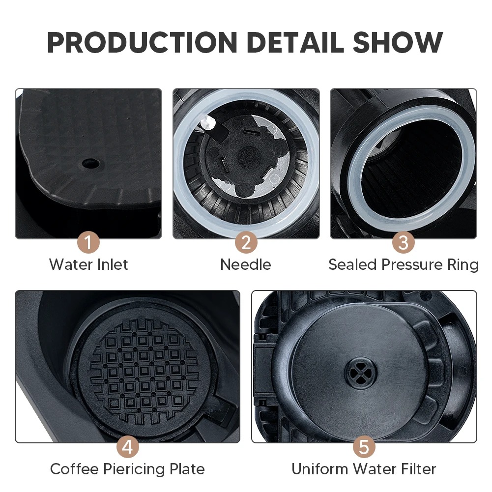 Gambar produk iCafilas Nespresso Capsule Adaptor for Dolce Gusto Ingerted Design - HLB08