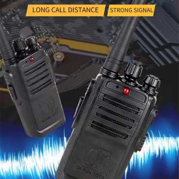 QI RUN Walkie Talkie Anak Communicator Toys 2 PCS with 6 Battery - SL-BK013