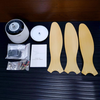 Gambar produk SOVE Kipas Angin Gantung Plafon Ceiling Fan Reverse Mode 42 Inch - VE54