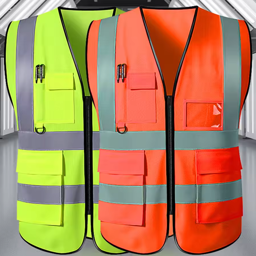 Gambar produk SPARDWEAR Rompi Proyek K3 Safety Vest Reflective Visibility All Size - 315