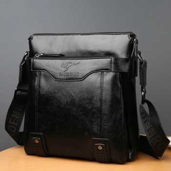 BADENROO Tas Selempang Pria Kulit PU Leather Shoulder Crossbody Bag - BD-27