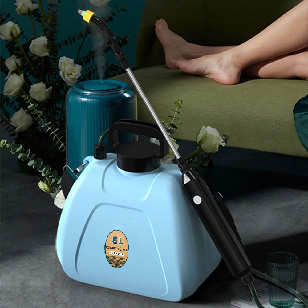 Gambar produk TaffHOME Semprotan Tanaman Elektrik Sprayer Shoulder Type 2000mAh 8L - VK7