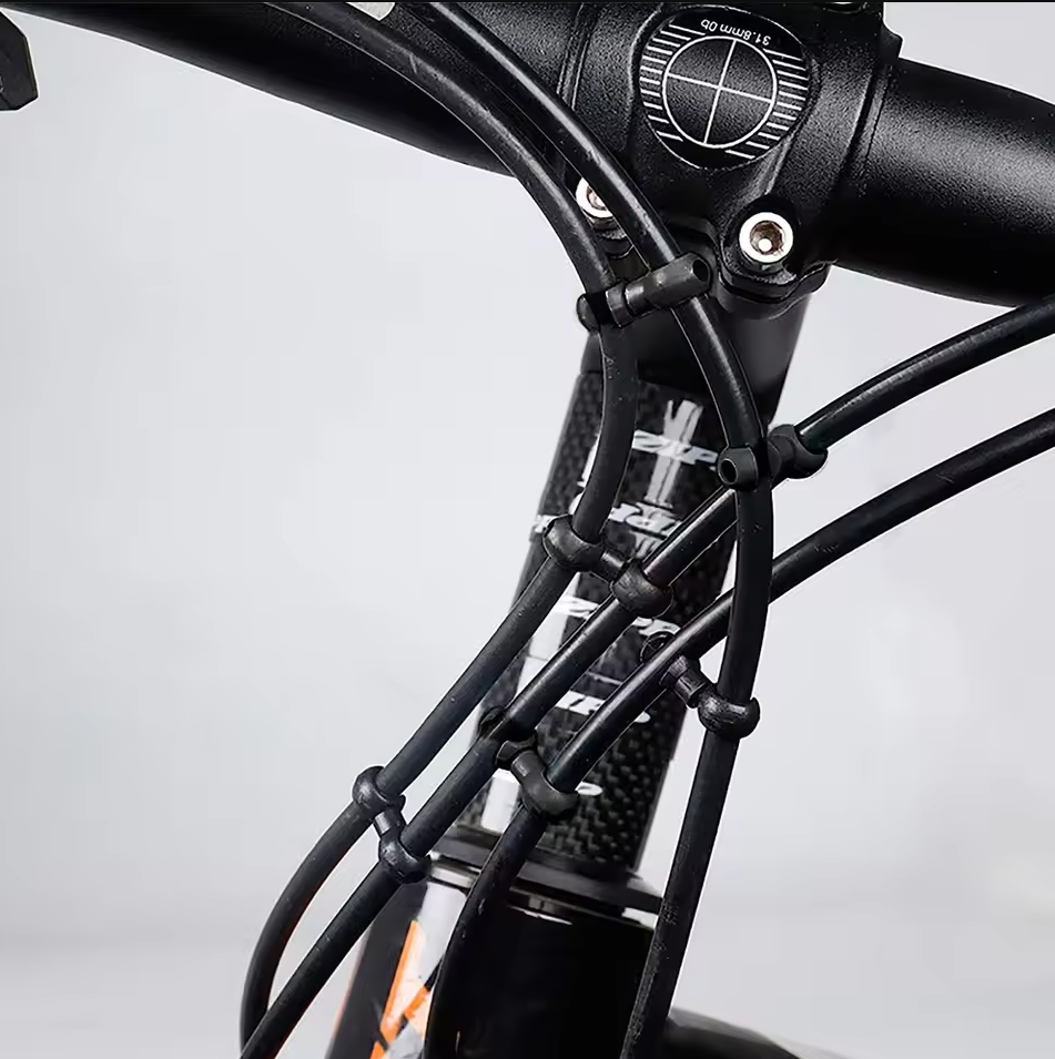 Empire Klip Kabel Rem Sepeda Cable Management S Rotating Clip 10PCS - M003 Gambar produk Empire Klip Kabel Rem Sepeda Cable Management S Rotating Clip 10PCS - M003