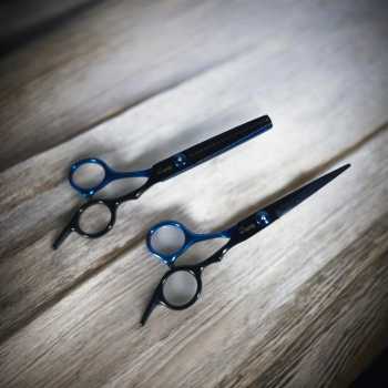 Gambar produk Biutte.co Gunting Rambut Lurus Sasak Electroplating Stainless Steel - SH20