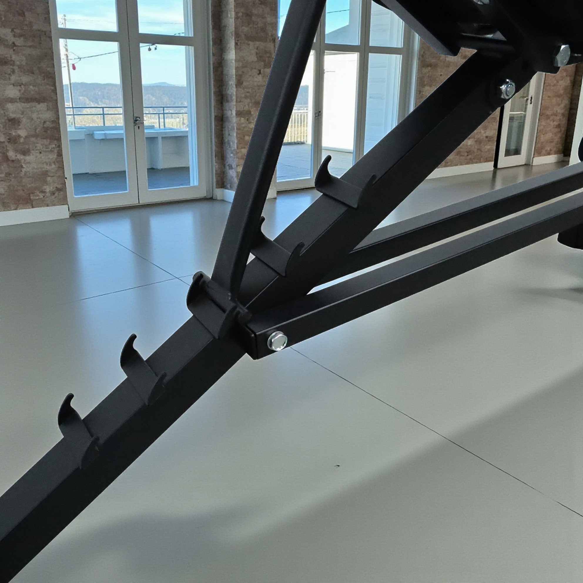 Gambar produk XJX Kursi Gym Bench Adjustable 12in1 Functions with Dumbell Stand - X023