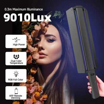 Gambar produk LIYADI Lampu Studio Tube Light RGBW 24 Mode OLED Display 4000mAh 30W - LP550