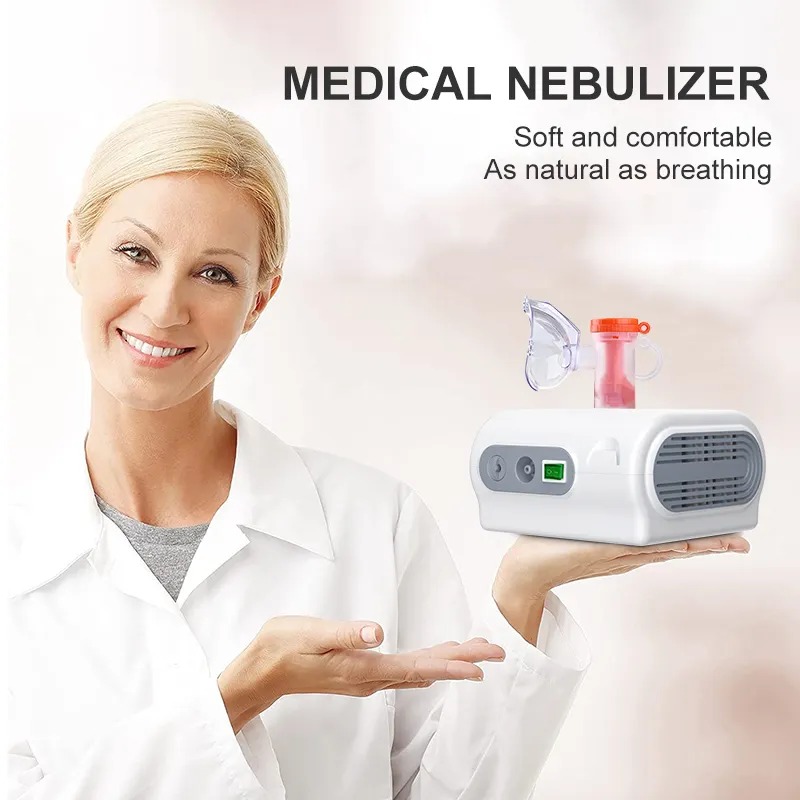 Gambar produk JEAVYY Alat Terapi Pernapasan Compressor Nebulizer Inhaler Atomizer - MC-NL313