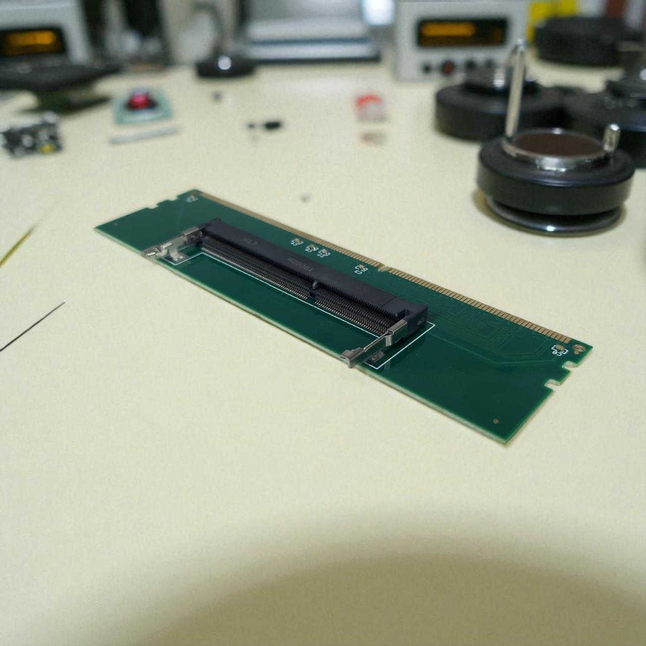 SODIMM DDR3 Laptop To DIM DDR3 Desktop RAM Adapter Converter - STD Gambar produk SODIMM DDR3 Laptop To DIM DDR3 Desktop RAM Adapter Converter - STD