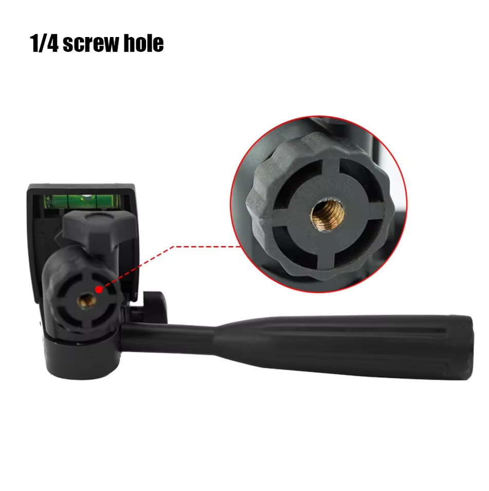 MovingMic Tripod Head Gimbal Phone Camera Micro SLR 360 Degree Rotate - MV05 Gambar produk MovingMic Tripod Head Gimbal Phone Camera Micro SLR 360 Degree Rotate - MV05