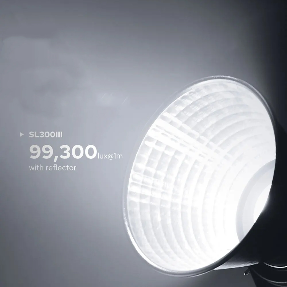Gambar produk Godox Lampu Studio LED Fill Light 2.4G Wireless Bowens 5600K 300W - SL300III