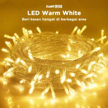 Gambar produk TaffLED Lampu Hias Gorden String Lights Wedding Decoration 3x3M - 300L