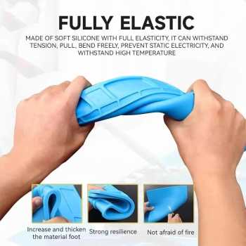 Gambar produk ESD Alas Solder Silikon Magnetic Soldering Mat Heat Resistant 46x30cm - E-607