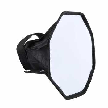 EXSKOF Kamera Flash Diffuser Softbox Octagonal Universal Foldable 20cm - EXS-20 Gambar produk EXSKOF Kamera Flash Diffuser Softbox Octagonal Universal Foldable 20cm - EXS-20