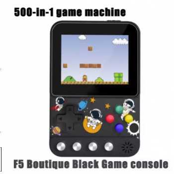 GGS Retro Portable Handheld Console 500 Game 2.8 Inch 128MB RAM - F5