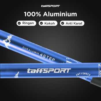 Gambar produk TaffSPORT Tongkat Hiking Telescopic Trekking Pole Aluminium 110cm - X-100