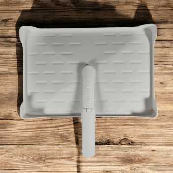 Gambar produk Chosmo Rak Piring Dapur Kitchen Storage Drying Rack Single Layer Big - DR45