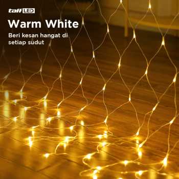 Gambar produk TaffLED Lampu Hias Jaring String Lights Decoration EU Plug 3x2M - EK-04