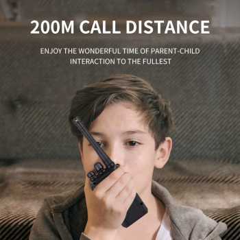 Gambar produk QI RUN Walkie Talkie Anak Communicator Toys 2 PCS with 6 Battery - SL-BK013