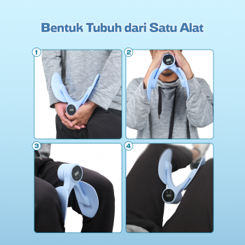 Gambar produk AIXI Hip Trainer Alat Fitness Senam Kegel Counter Kalori Versi Baterai - AX36