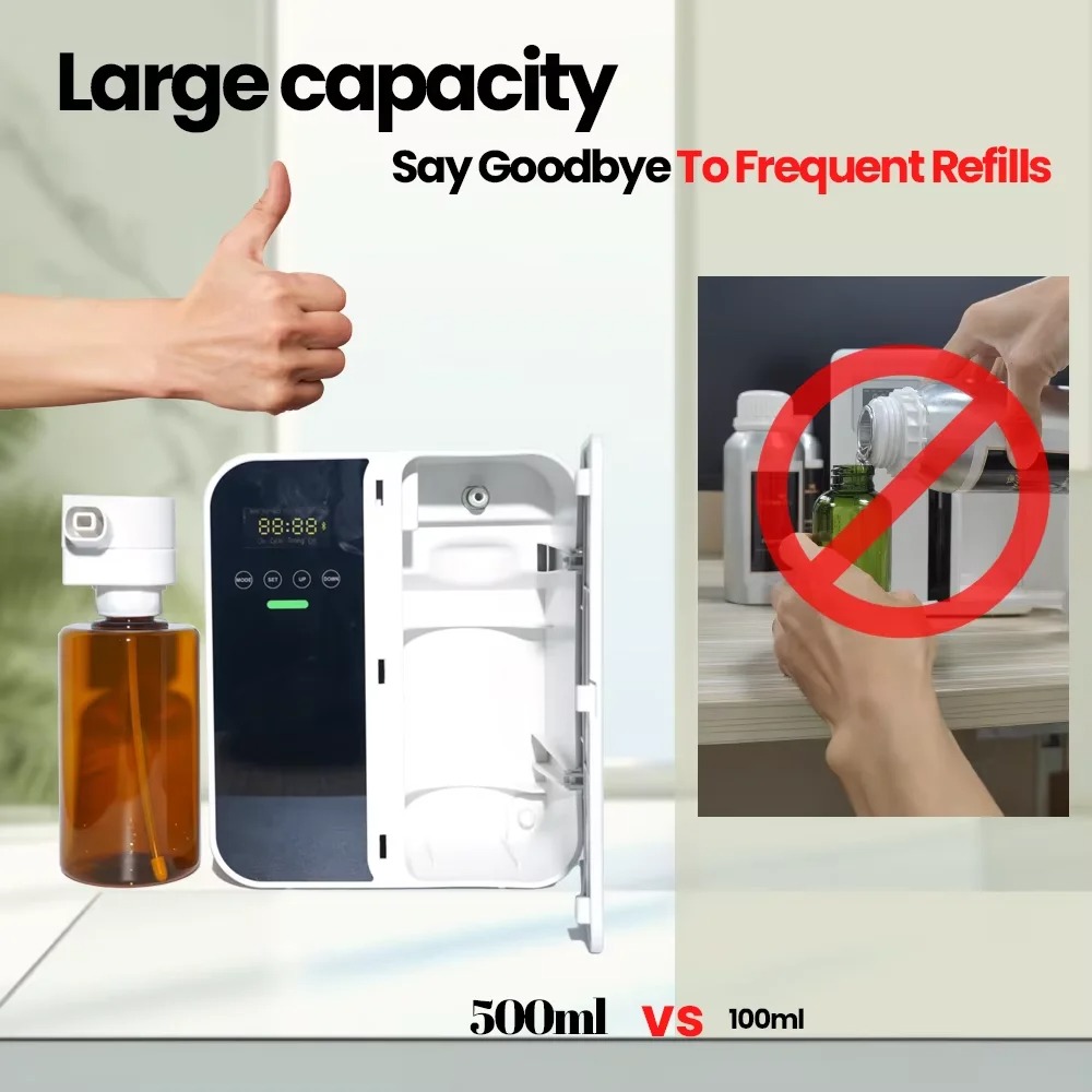 Gambar produk MIVM Diffuser Essential Oil Aromatherapy Bluetooth LCD Display 500ml - MV-50