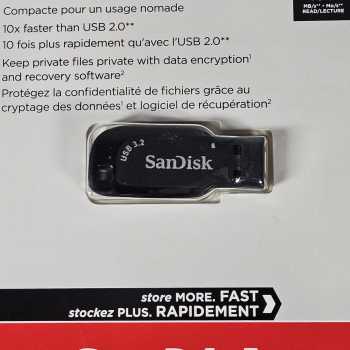 SanDisk Ultra Shift Flashdisk USB Gen 1 32GB - SDCZ410 Gambar produk SanDisk Ultra Shift Flashdisk USB Gen 1 32GB - SDCZ410