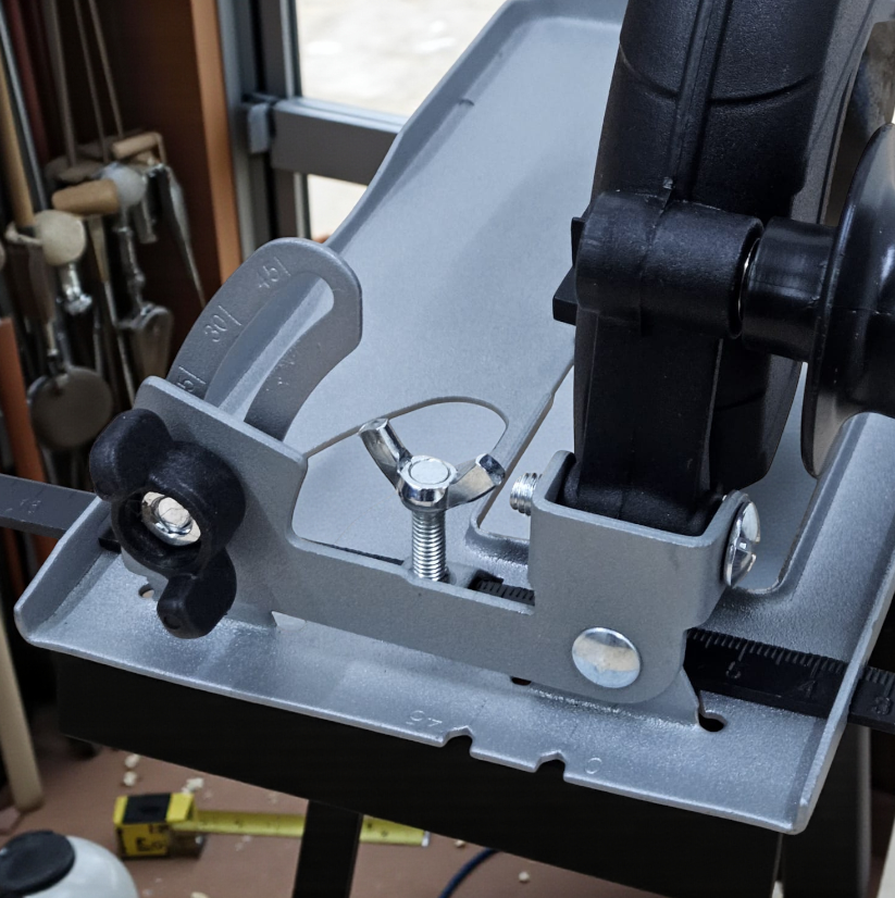 Gambar produk Taffware Stand Gerinda Tangan Adjustable 45 Bevel Saw Blade 100-125mm - GW10