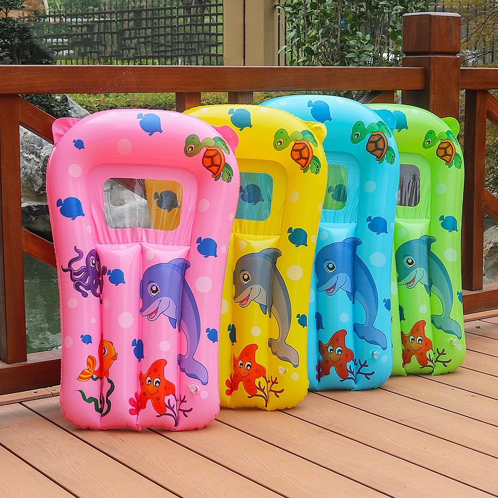 Gambar produk ROOXIN Papan Pelampung Renang Anak Inflatable Water Float Mattress PVC - V024