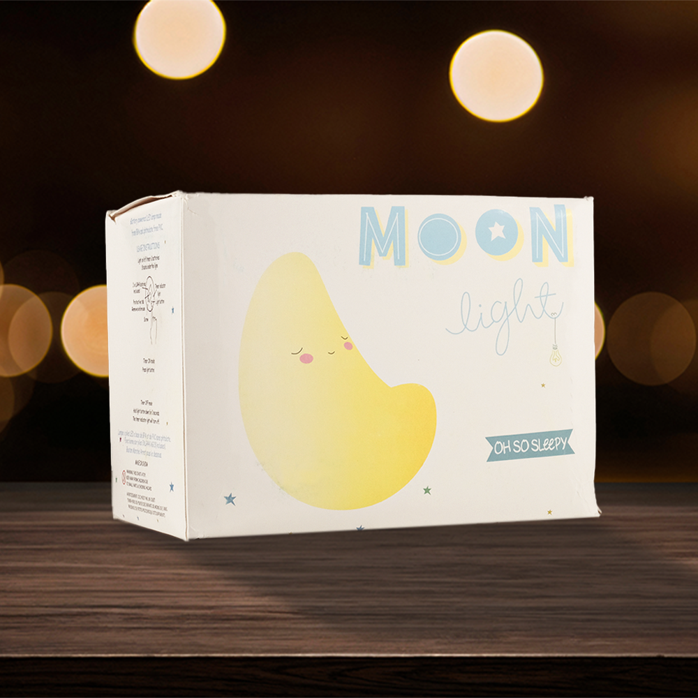 FGHGF Lampu Tidur LED Anak Karakter Lucu 1W Bulan - FGH01 Gambar produk FGHGF Lampu Tidur LED Anak Karakter Lucu 1W Bulan - FGH01