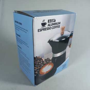 Gambar produk One Two Cups Moka Pot Espresso Coffee Maker Stovetop 6 Cup 300ml - PL-315