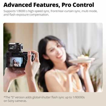 Gambar produk Godox Flash Camera Wireless 2.4GHz TTL Touchscreen 900mAh for Canon - iT30Pro C
