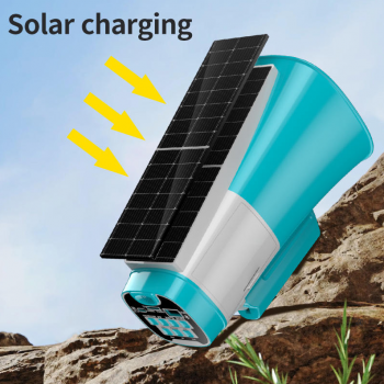 YW Speaker Toa Pengeras Suara Megaphone Tenaga Surya TF Card 30W - YW-06LT Gambar produk YW Speaker Toa Pengeras Suara Megaphone Tenaga Surya TF Card 30W - YW-06LT