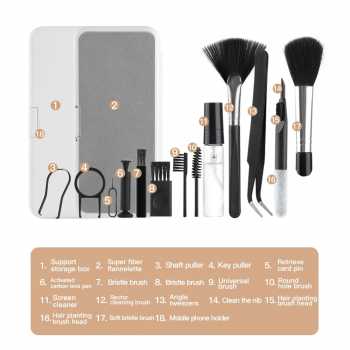 Gambar produk ZUIDID Alat Pembersih Keyboard Cleaning Brush 18in1 - Q10