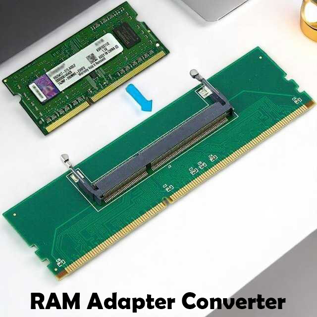 SODIMM DDR3 Laptop To DIM DDR3 Desktop RAM Adapter Converter - STD Gambar produk SODIMM DDR3 Laptop To DIM DDR3 Desktop RAM Adapter Converter - STD