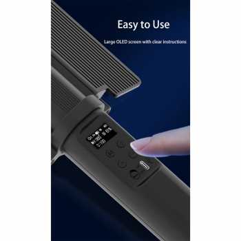 Gambar produk LIYADI Lampu Studio Tube Light RGBW 24 Mode OLED Display 5200mAh 24W - LP600 PRO