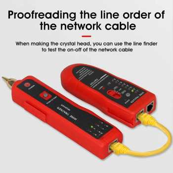 Gambar produk KEBIDU LAN Tester Wire Tracker Cable Scan Track Line Finder Network - KB-411