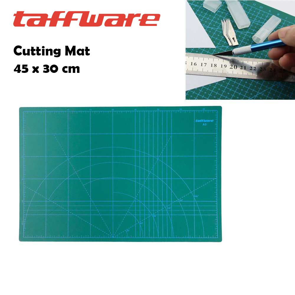 Taffware Alas Potong Work Cutting Mat Pad A3 45x30cm - GKSA3 Gambar produk Taffware Alas Potong Work Cutting Mat Pad A3 45x30cm - GKSA3