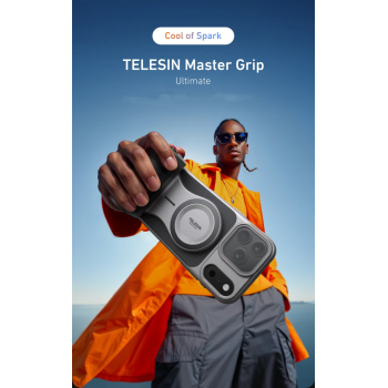 Gambar produk TELESIN Master Grip Ultimate for iPhone 17 Pro Max with Phone Case - P5-MP-003