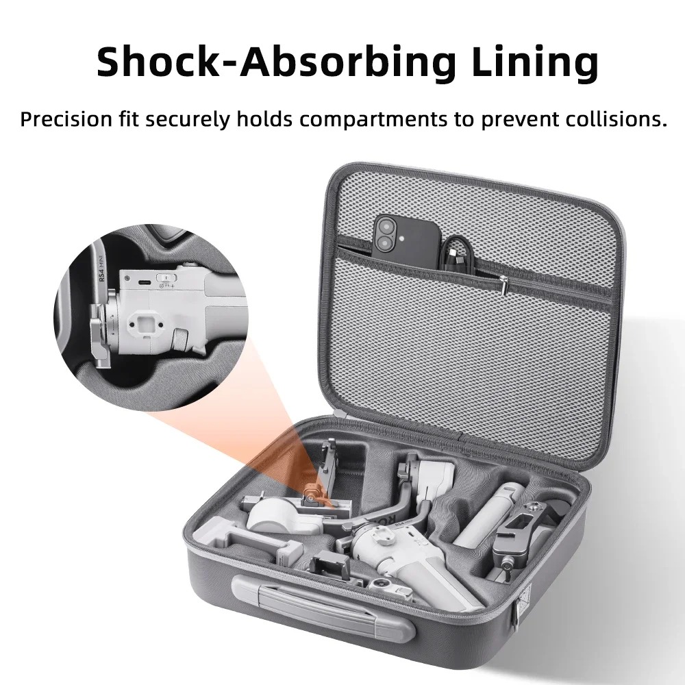 Gambar produk BEHORSE Tas Gimbal Stabilizer Camera Storage Hard Case DJI RS 4 Mini - BR-400