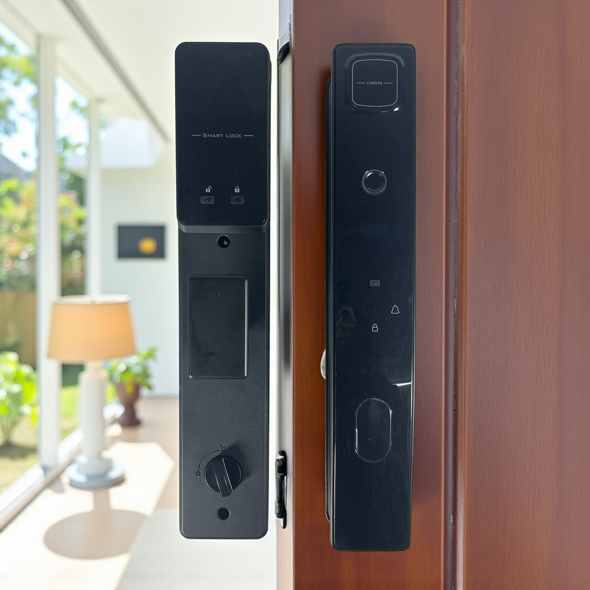 Gambar produk Joneytech Smart Door Lock Fingerprint Password Card Key - B01JC