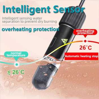 RTHY Aquarium Heater Pemanas Mini Akuarium Heating Rod Thermostat - QL-222
