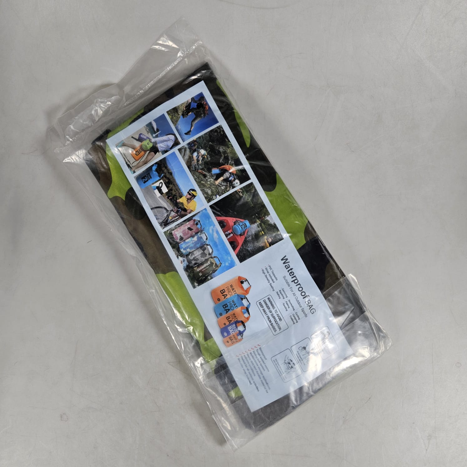 WATORU Tas Penyimpanan Anti Air Debu Outdoor Waterproof Dry Bag 30L - XAZ9 Gambar produk WATORU Tas Penyimpanan Anti Air Debu Outdoor Waterproof Dry Bag 30L - XAZ9