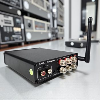 Gambar produk Fosi Audio Amplifier Bluetooth 5.0 HiFi 2.1 Channel 165x2+350W TPA3255 - BT30D PRO- MAX