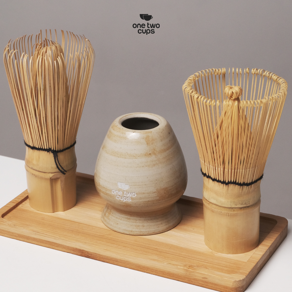 Gambar produk One Two Cups Whisk Stand Matcha Chasen Tate Dudukan Pengaduk - D-34