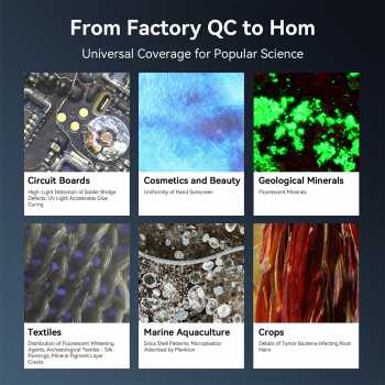 Gambar produk APEXEL Lensa Kamera HP Smartphone Microscope 300X LED with CPL Filter - APL-MS300