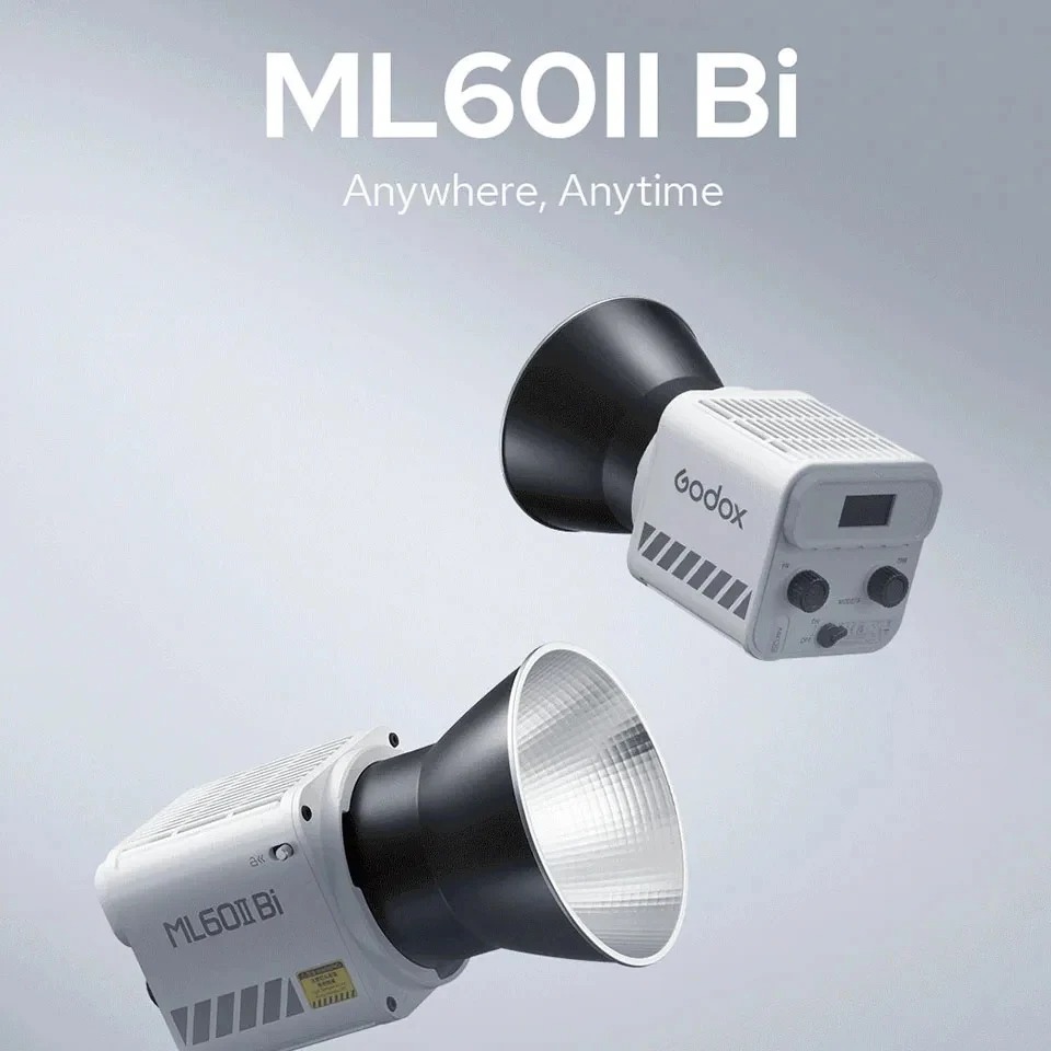 Gambar produk Godox Lampu Studio LED Fill Light Bluetooth Control 2800-6500K 70W - ML60IIBI