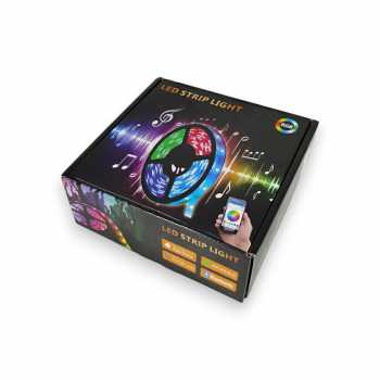 Lampu LED Strip RGB Light Flexible SMD 5050 5M with Remote Gambar produk Lampu LED Strip RGB Light Flexible SMD 5050 5M with Remote