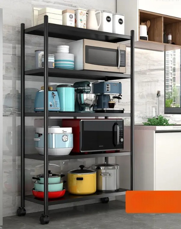Gambar produk XQ Rak Dapur Susun Kitchen Storage Rack 5 Layers Metal 50.2x29.1x175cm - A-001