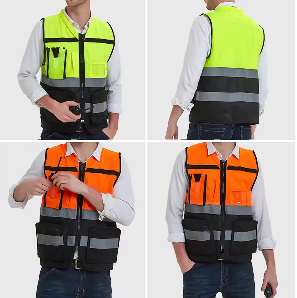 Gambar produk LIKAI Rompi Proyek K3 Safety Vest Reflective High Visibility Polyester XL - 314